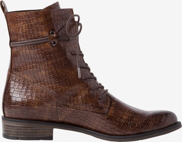 MARCO TOZZI Lace-Up Ankle Boots in Brown