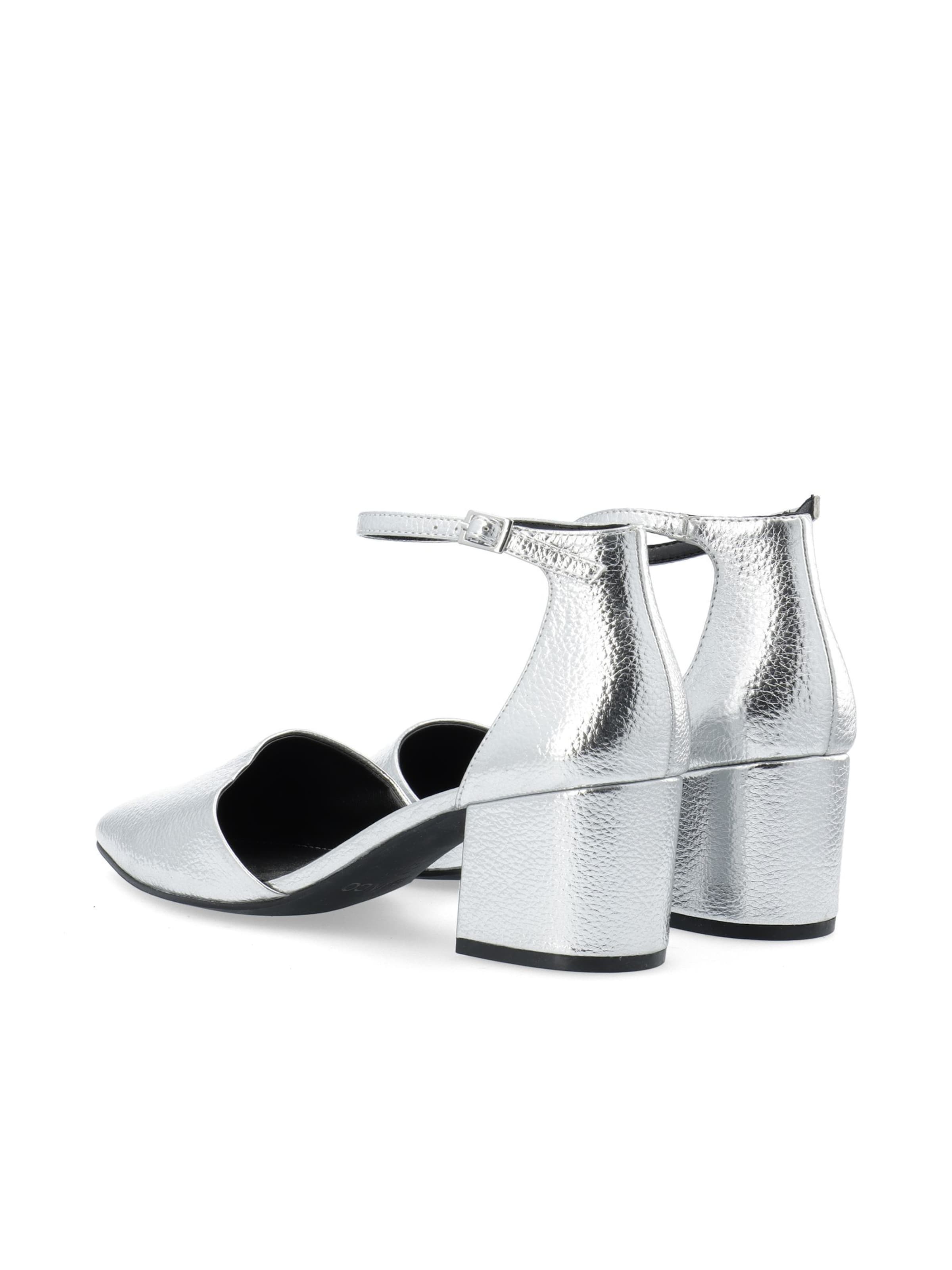 Bianco Pumps 'DEVIVED' in Silber