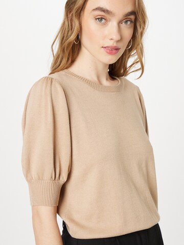 minus - Jersey en beige