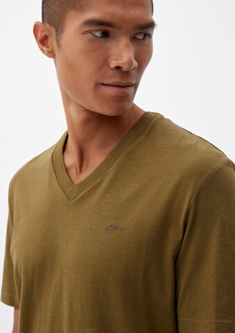 T-Shirt s.Oliver en vert