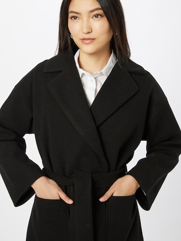 Manteau mi-saison 'JANNET' ICHI en noir