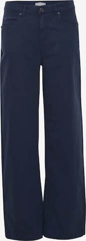 Fransa Wide leg Jeans in Blue: front