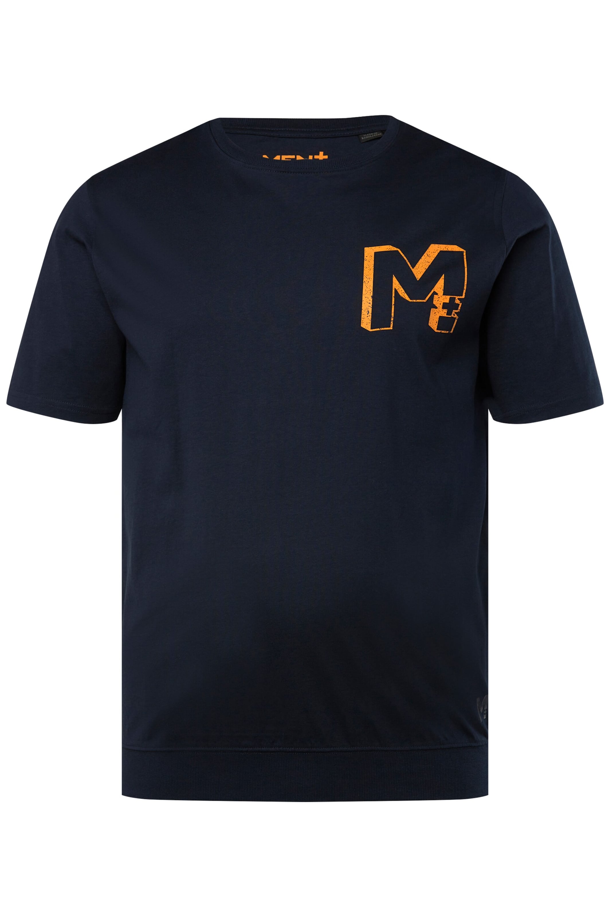 T-Shirt Men Plus en noir : devant