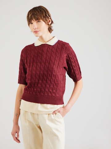 Aware Sweater 'AWLORELLA' in Red: front