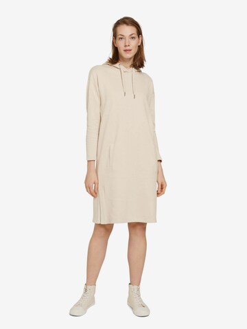 TOM TAILOR Jurk in Beige