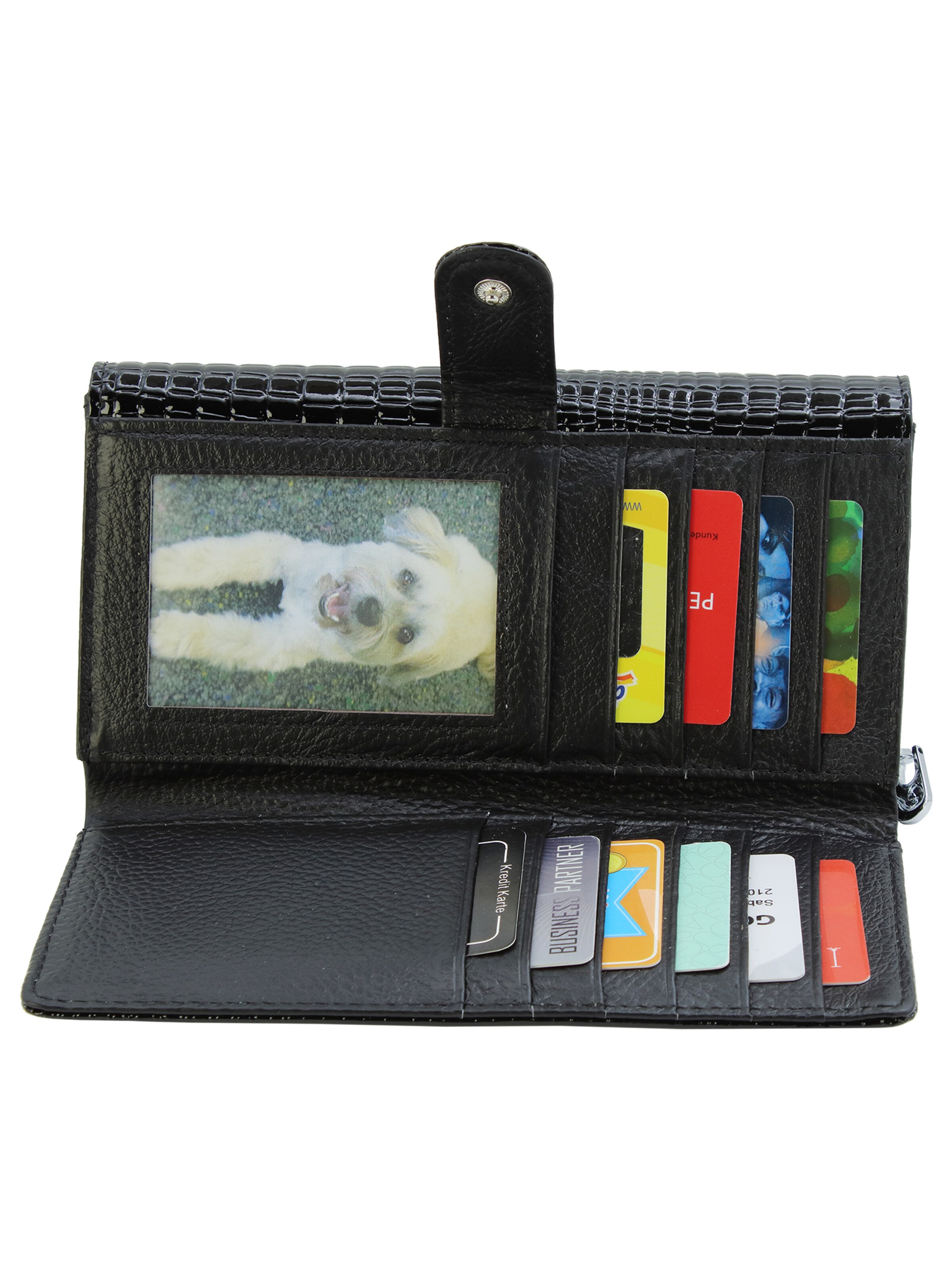 Jennifer Jones Wallet in Black