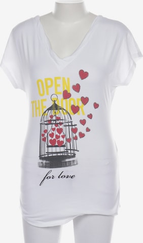 Love Moschino Shirt XS in Weiß: predná strana