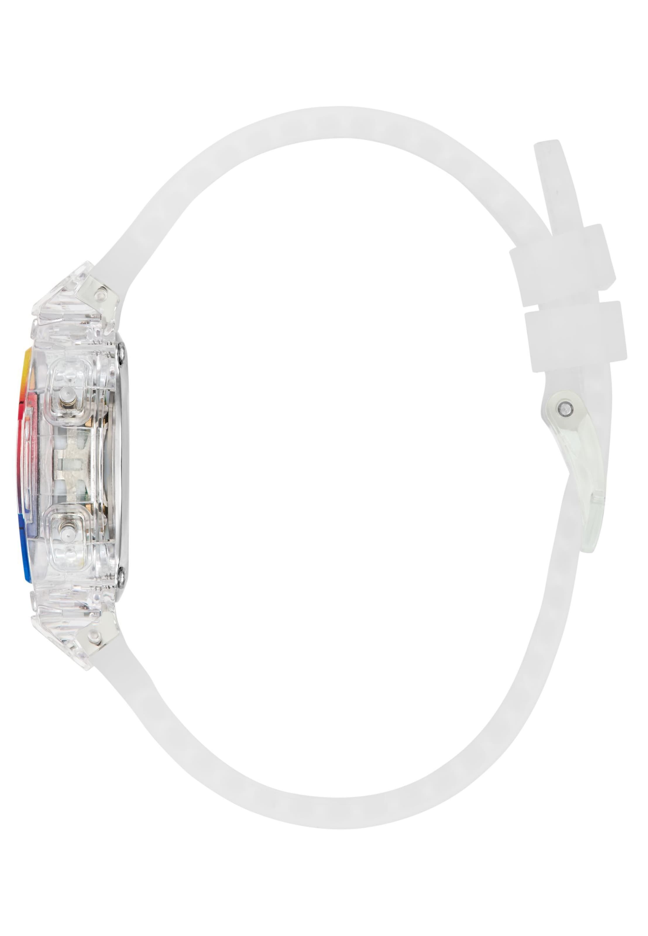 Orologio 'Phineas' di GUESS in trasparente