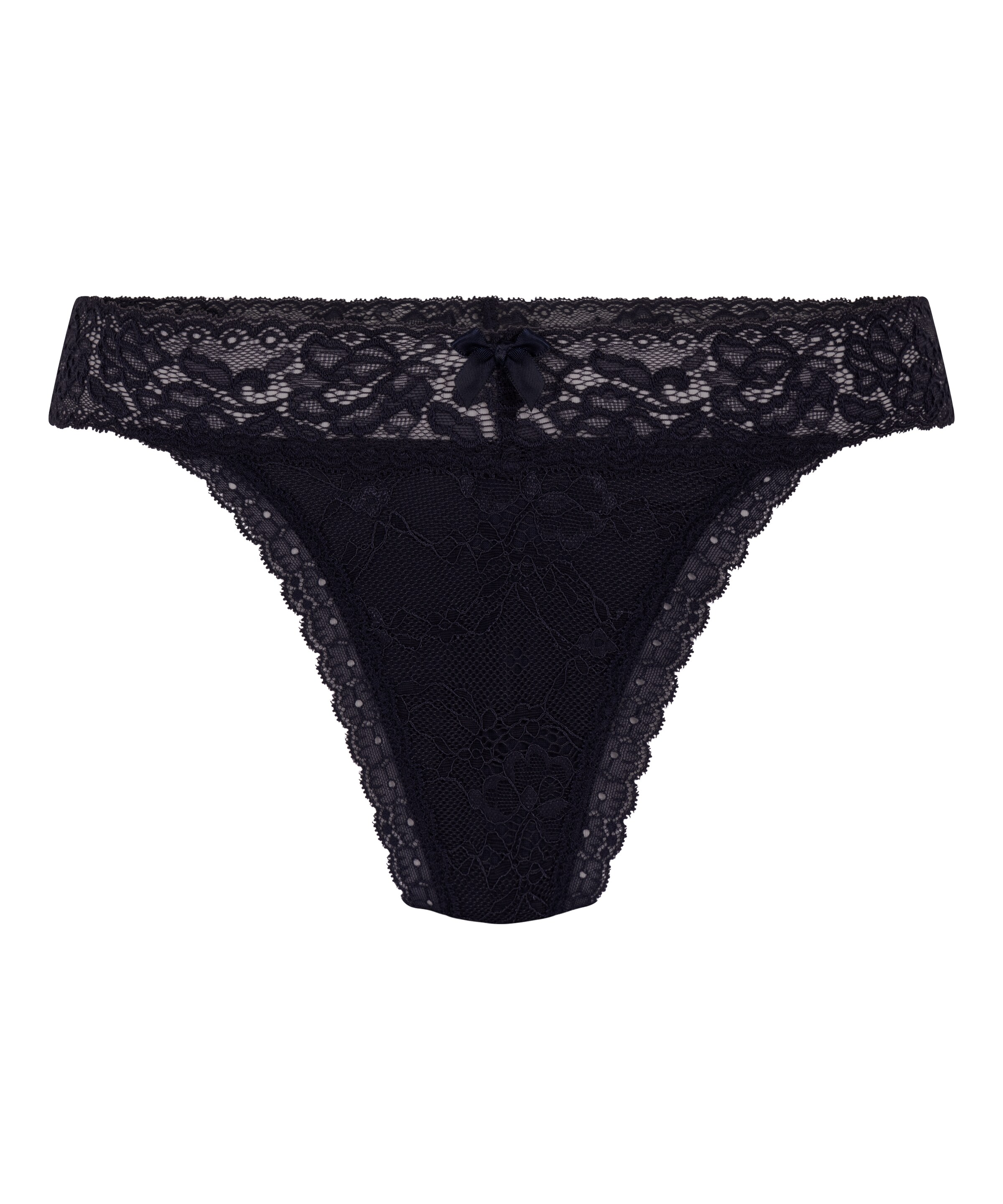 Hunkemöller String 'Madison' in Blauw: voorkant
