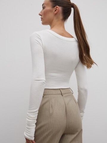 RÆRE by Lorena Rae Shirt in White