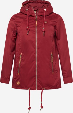 Ragwear Plus Jacke 'ZUZKA' in Rot: predná strana