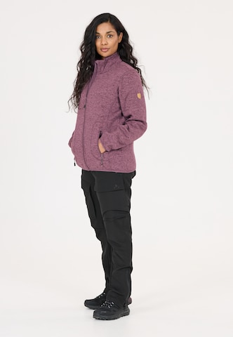 Whistler Athletic fleece jacket 'SAMANI' in Red