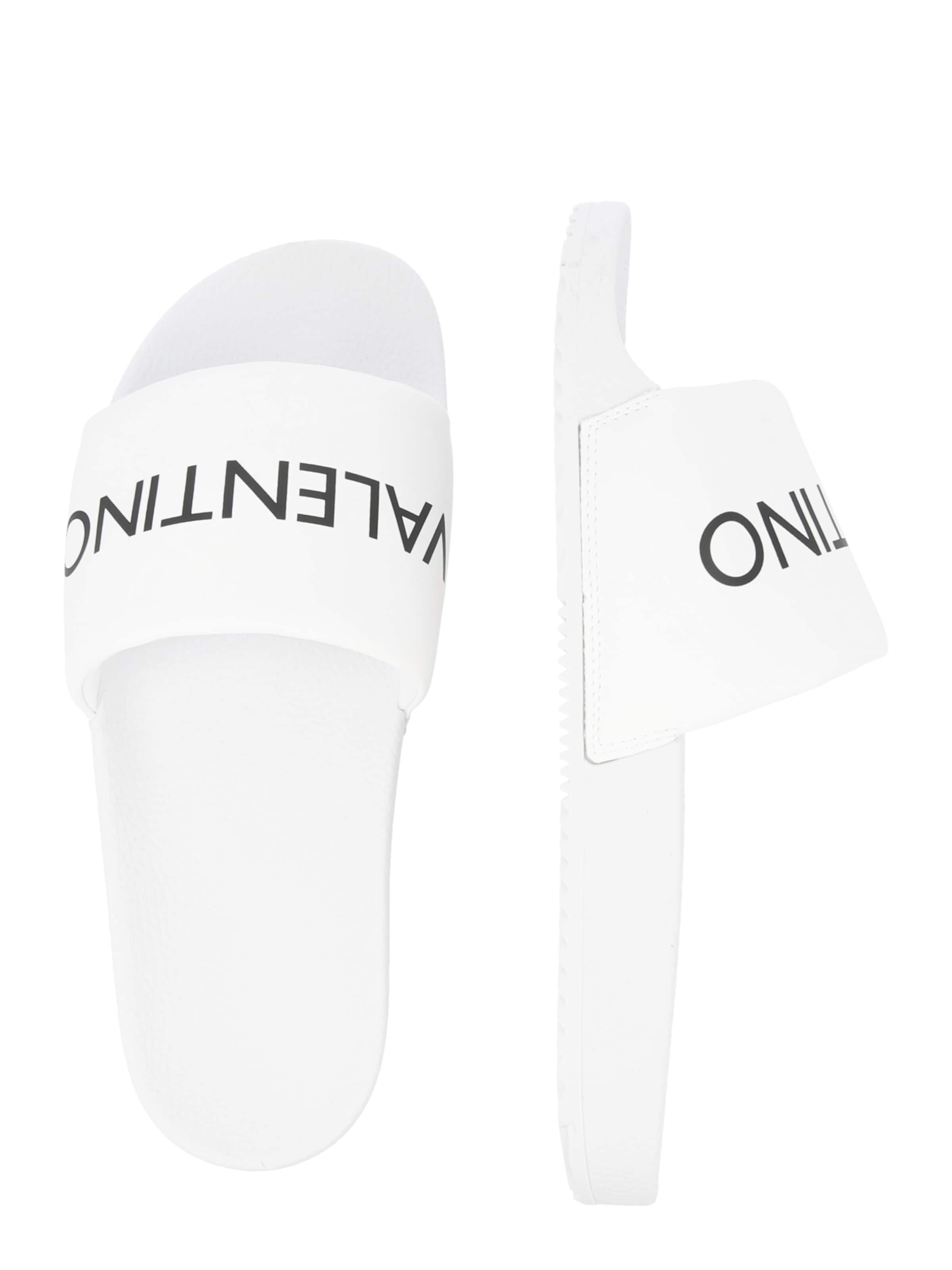 Valentino Shoes Plätu, värv valge