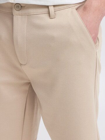 BLEND - regular Pantalón chino ' BHElmer performance shorts ' en beige