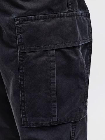 Regular Pantalon cargo 'JREBCARLOS' JJ Rebel en noir