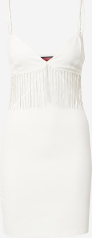Robe de cocktail Misspap en blanc : devant