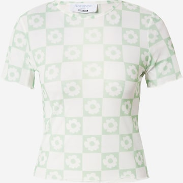 T-shirt 'Drizzle' florence by mills exclusive for ABOUT YOU en blanc : devant