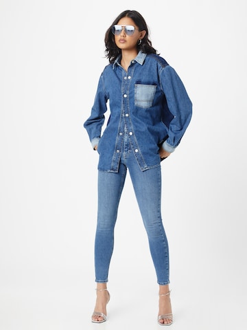 TOPSHOP Slimfit Jeans 'Jamie' in Blauw