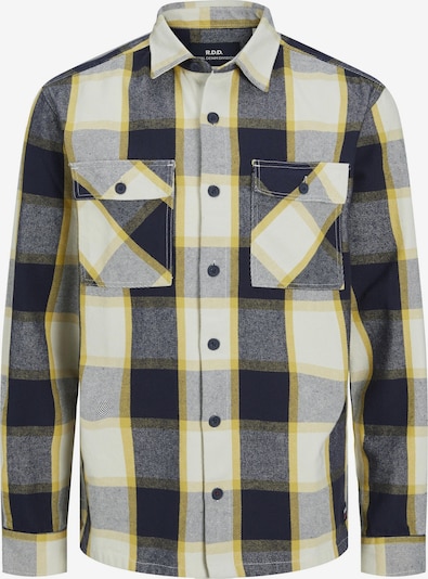 R.D.D. ROYAL DENIM DIVISION Chemise en bleu / jaune, Vue avec produit