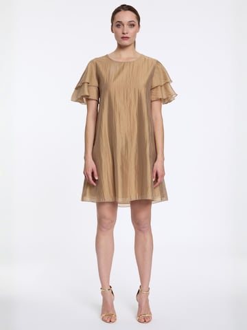 Ana Alcazar Kleid ' Dyral ' in Braun