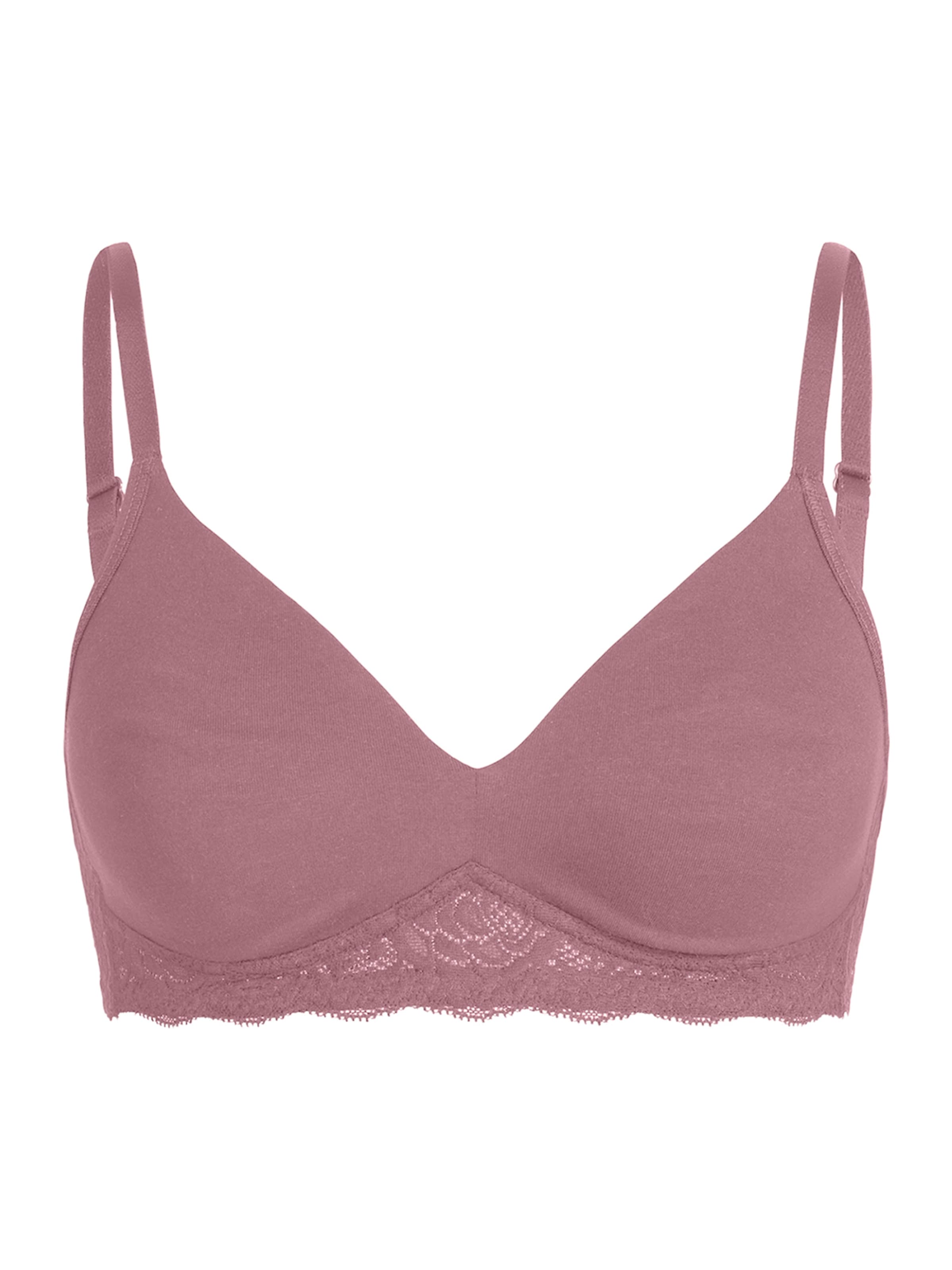 Invisible Soutien-gorge Erlich Textil en rose : devant