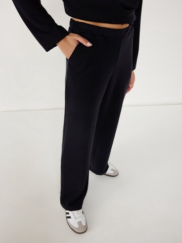 No Matter What Wide leg Trousers in Black