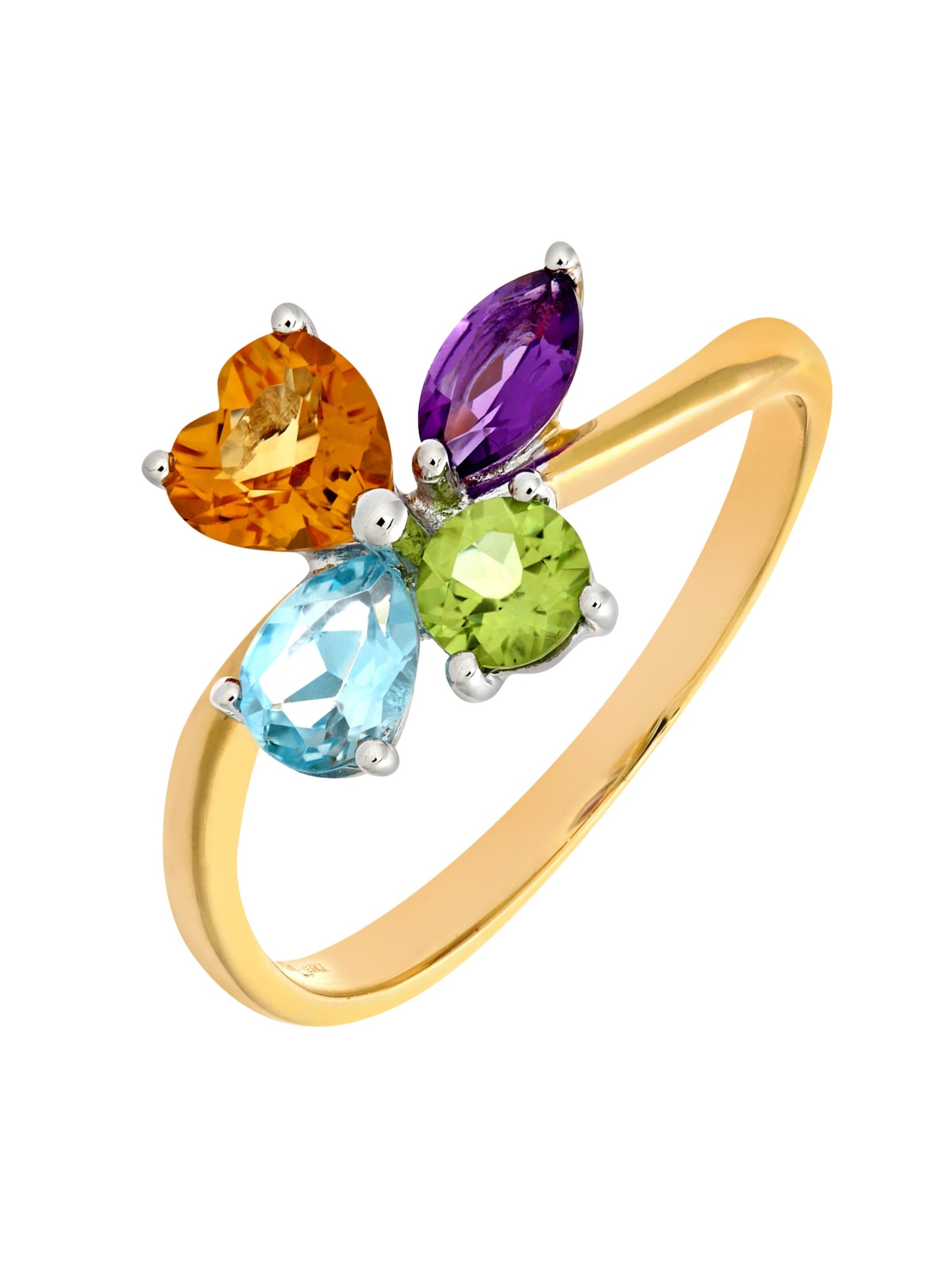 DIAMANT LETERNEL Ring in Gold: front