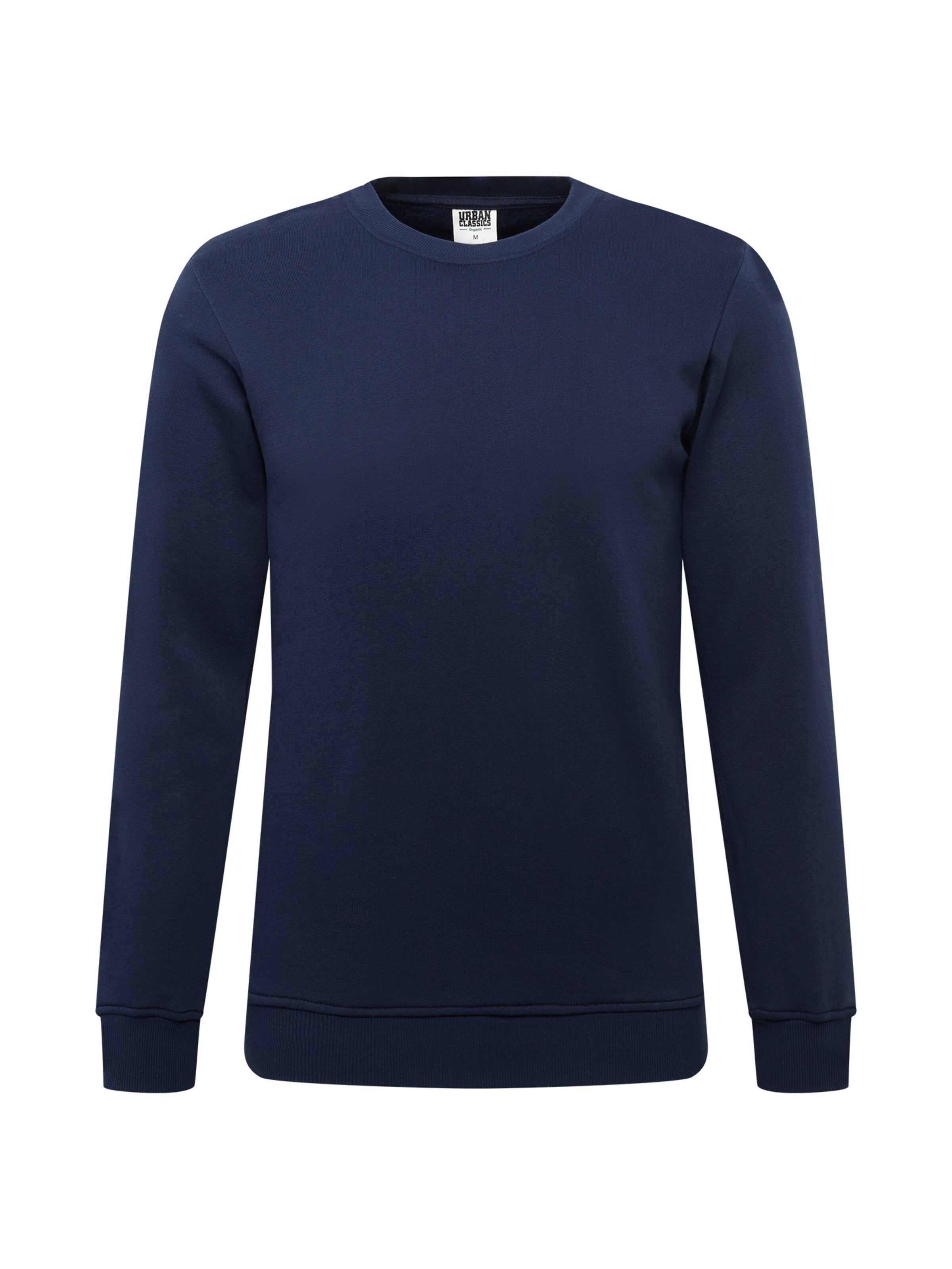 Sweat-shirt Urban Classics en bleu : devant
