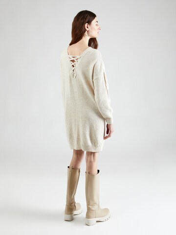 BONOBO Knitted dress in Beige