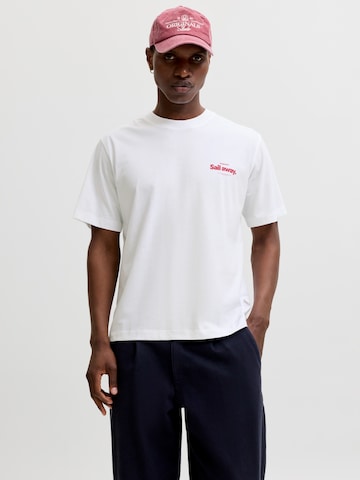 JACK & JONES - Camiseta en blanco: frente