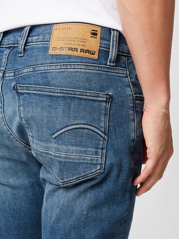 G-Star RAW - Skinny Vaquero en azul