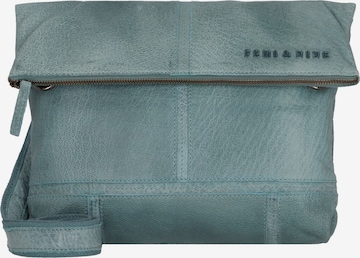 Borsa a tracolla 'Femi & Nine' di Greenland Nature in blu: frontale