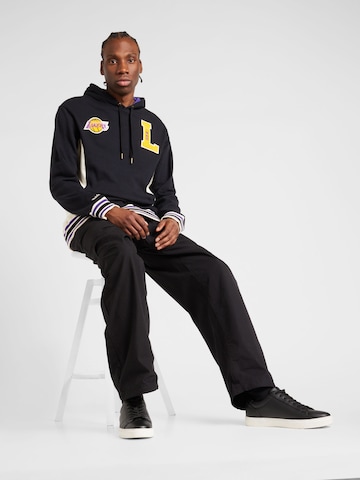Sweat-shirt 'NBA TEAM LAKERS' Mitchell & Ness en noir