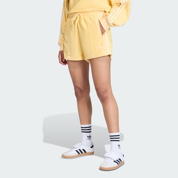 Loosefit Pantalon 'Firebird' ADIDAS ORIGINALS en jaune : devant