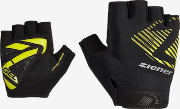 ZIENER Athletic Gloves 'CURDT' in Yellow: front