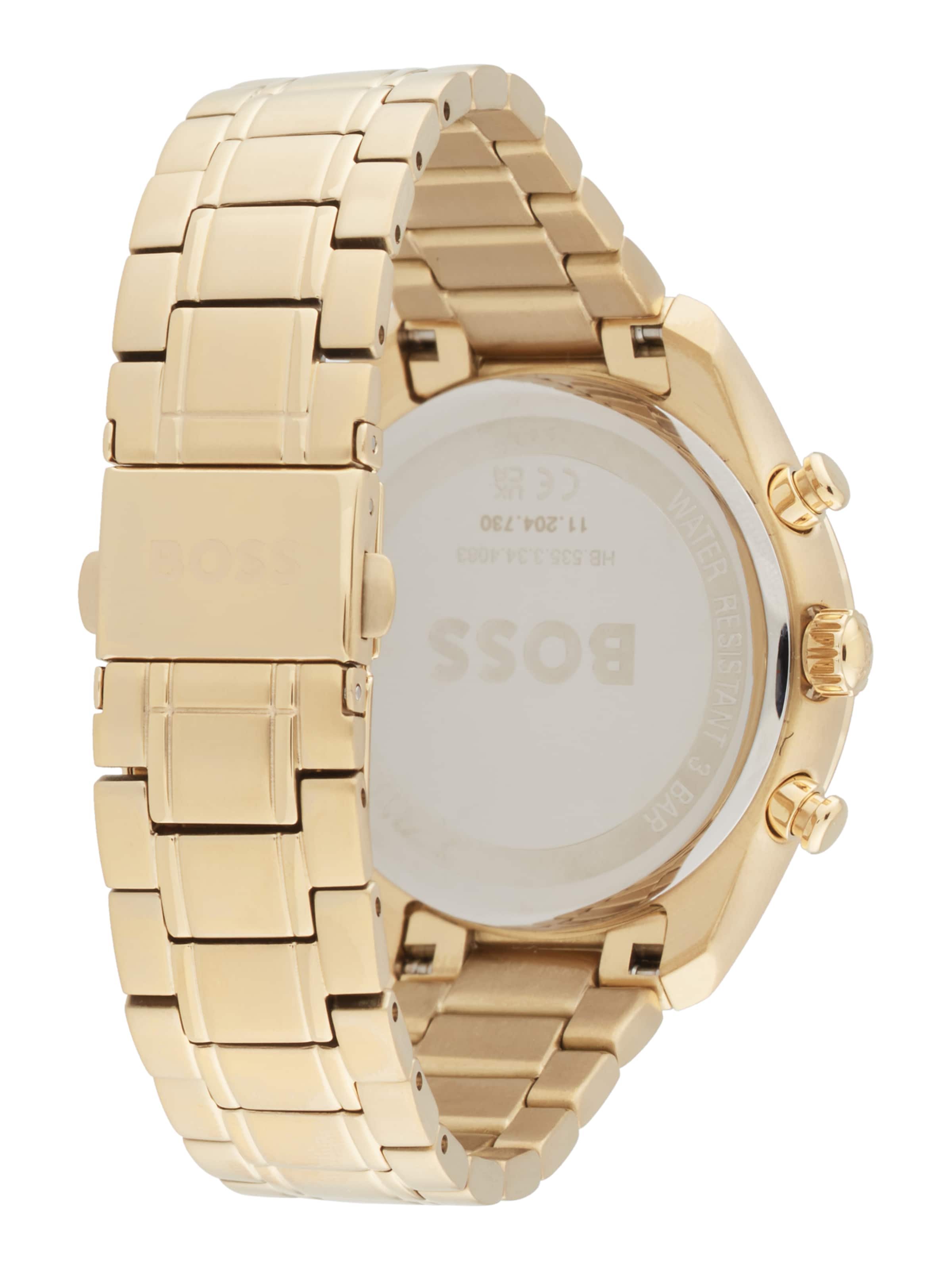 BOSS Analog watch 'GRAND TOUR' in Gold