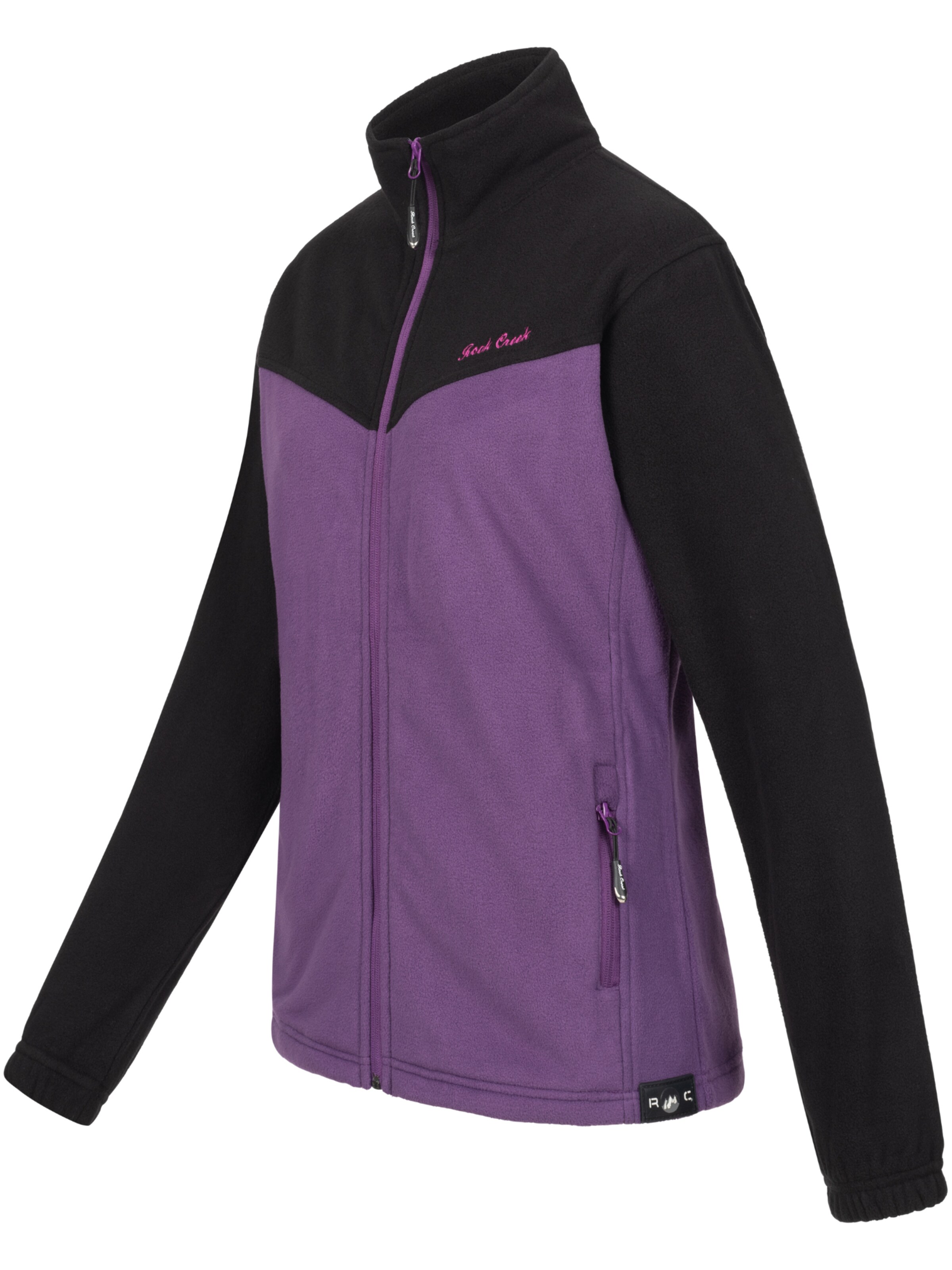 Rock Creek Fleecejacke in Lila