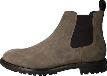 BLACKSTONE Chelsea boots 'GREG' in Grijs: voorkant