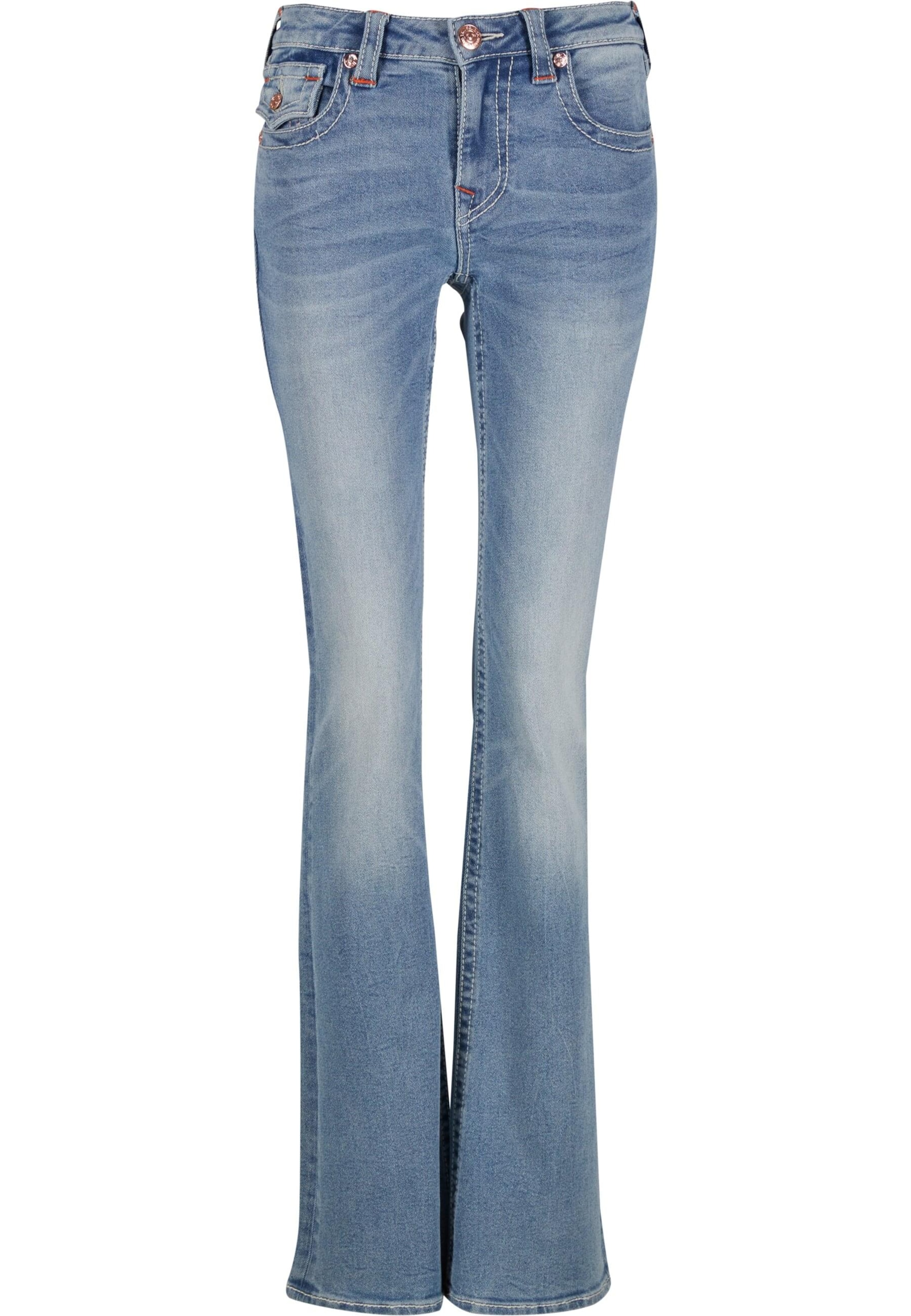 True Religion Zvonový Džíny 'Becca' – modrá: přední strana