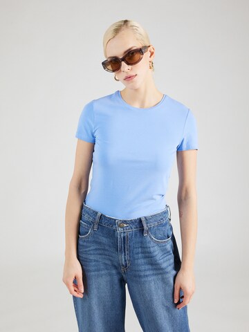 T-shirt 'SIRENE' PIECES en bleu : devant