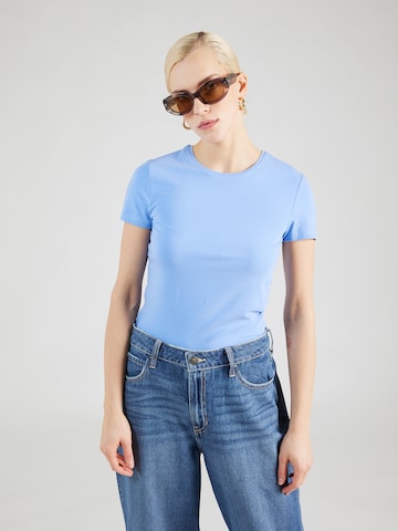 PIECES Shirt 'SIRENE' in Blue: front
