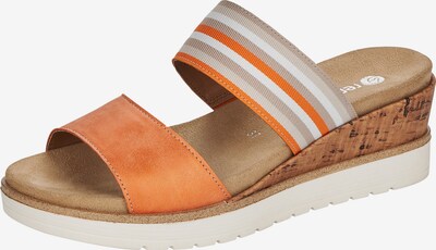 REMONTE Pantolette in mischfarben / orange, Produktansicht