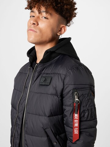 ALPHA INDUSTRIES Átmeneti dzseki - fekete