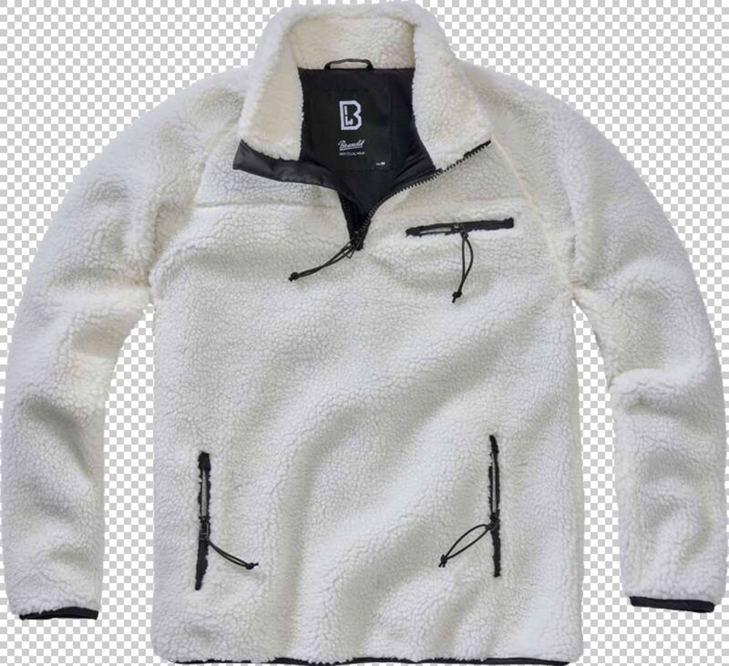 Brandit Sweter w kolorze biały: przód