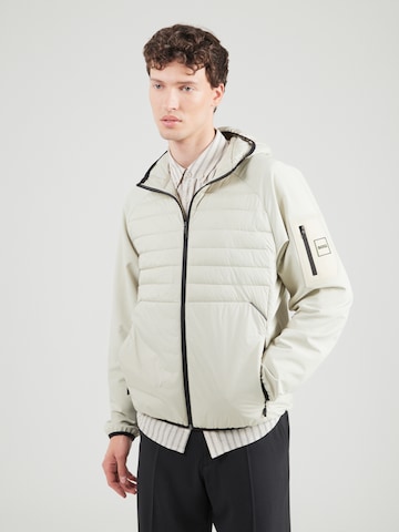 Veste mi-saison 'J_Urbanex' BOSS en beige : devant