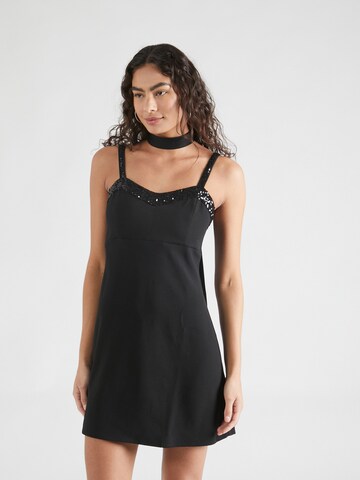 Robe 'Lola' ABOUT YOU en noir : devant