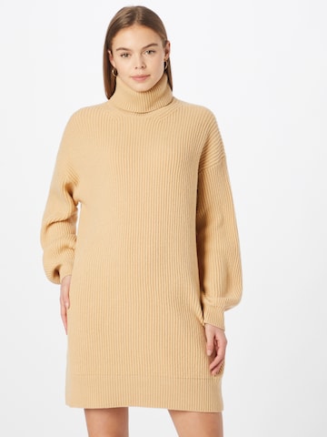 DRYKORN Knitted dress 'DANY' in Brown: front