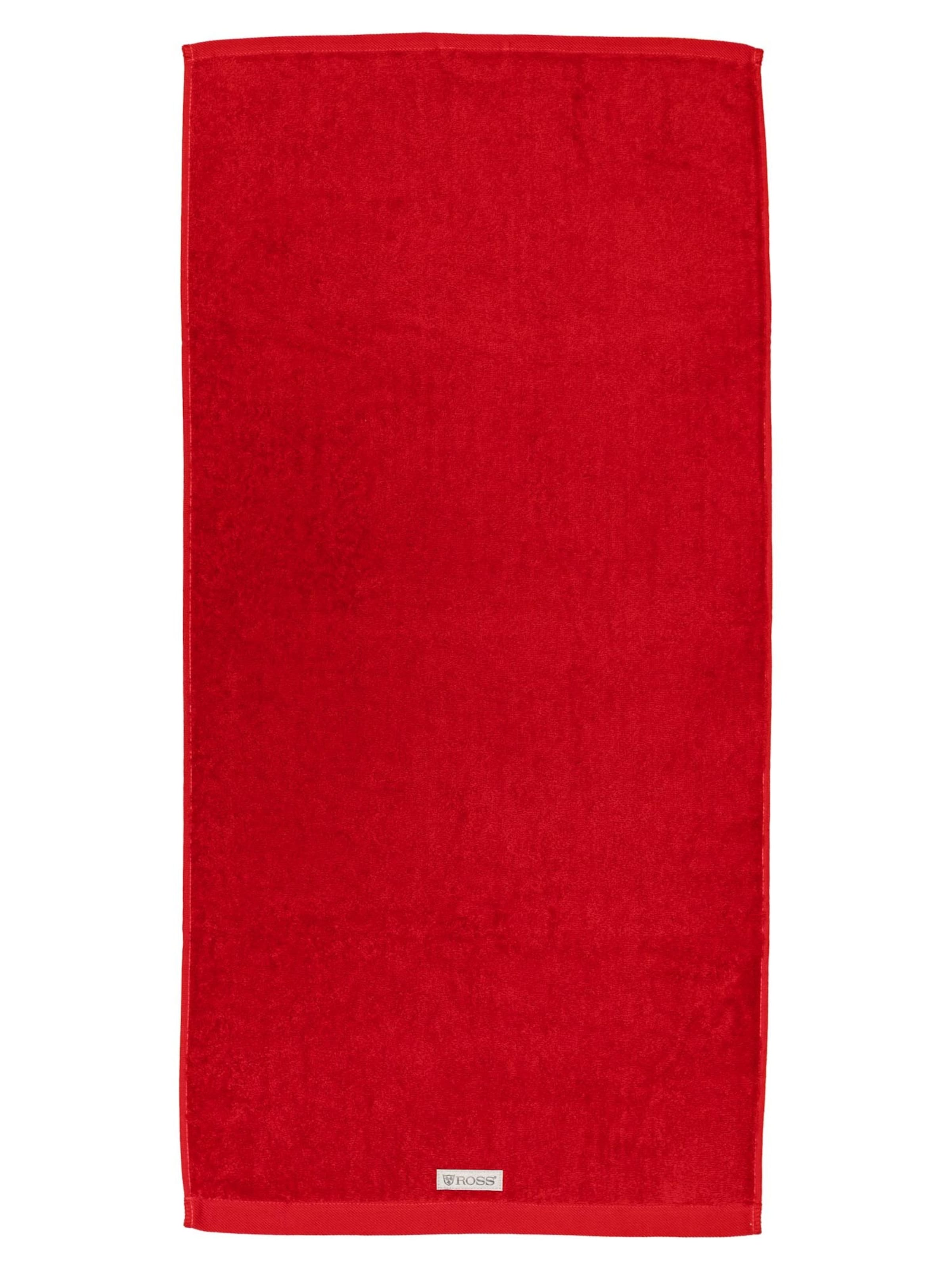 ROSS Handtuch 'Sinfonie'‌‌‌‌‌‌‌‌ in Rot
