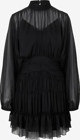 Y.A.SKošulja haljina 'Yves' - crna boja: prednji dio