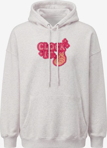 Sweat-shirt MYMO en blanc : devant